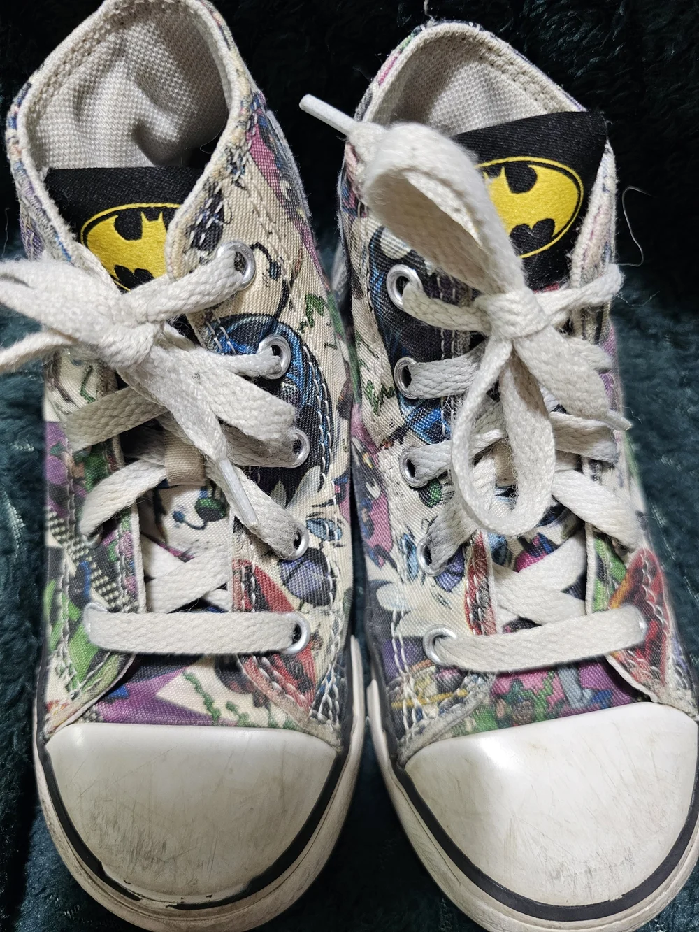 Converse Chuck Taylor All Star High-Top in Black, White, Green, Purple